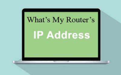 What is my router IP address to log in?