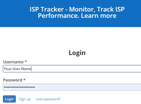 App.IspTracker.com App.IspTracker.com